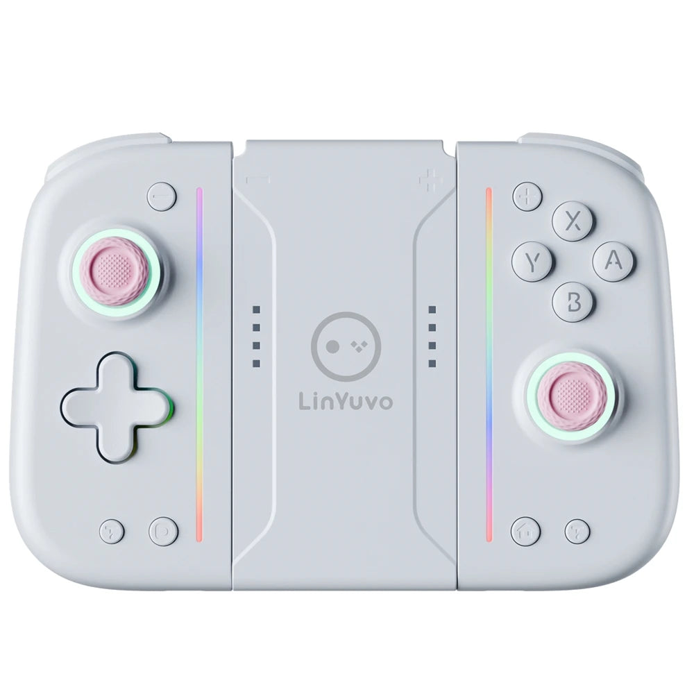 LinYuvo Wireless Switch Controller KS52 for Nintendo NSOLED,Wireless Joypad Controller with Adjustable Vibration&Large Battery