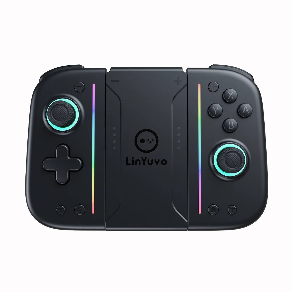 LinYuvo Wireless Switch Controller KS52 for Nintendo NSOLED,Wireless Joypad Controller with Adjustable Vibration&Large Battery