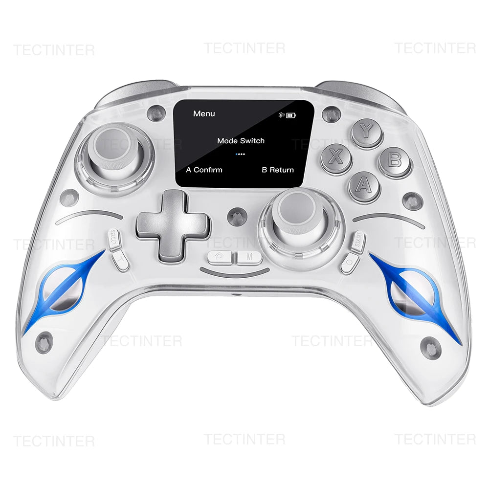Bluetooth-Compatible Hall Effect Wireless Controller for Nintendo Switch1 & 2 PS4 IOS Android Gamepad Joystick for PC Controle
