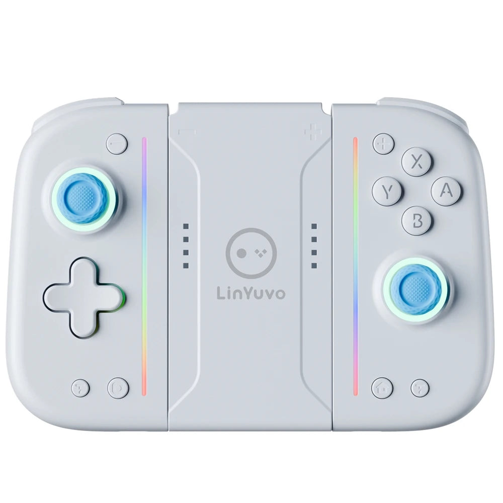 LinYuvo Wireless Switch Controller KS52 for Nintendo NSOLED,Wireless Joypad Controller with Adjustable Vibration&Large Battery