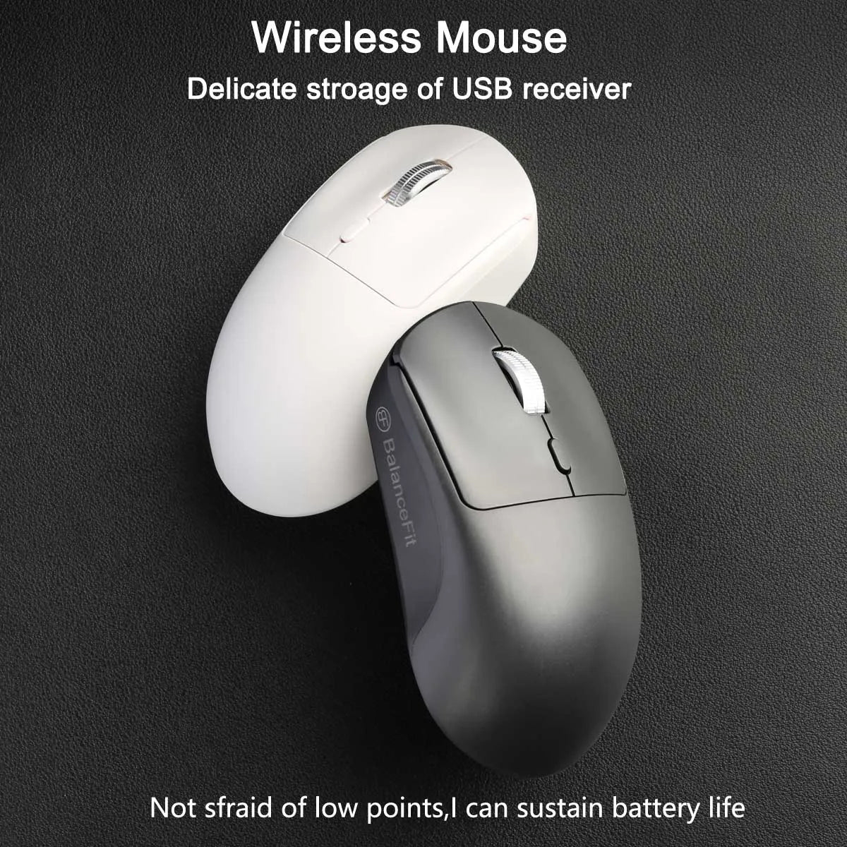 Ergonomic Wireless Mouse for PC Computer Laptop Macbook 1600DPI 2.4Ghz USB Receiver Mouse for IOS Android Tablet Gaming Mouse
